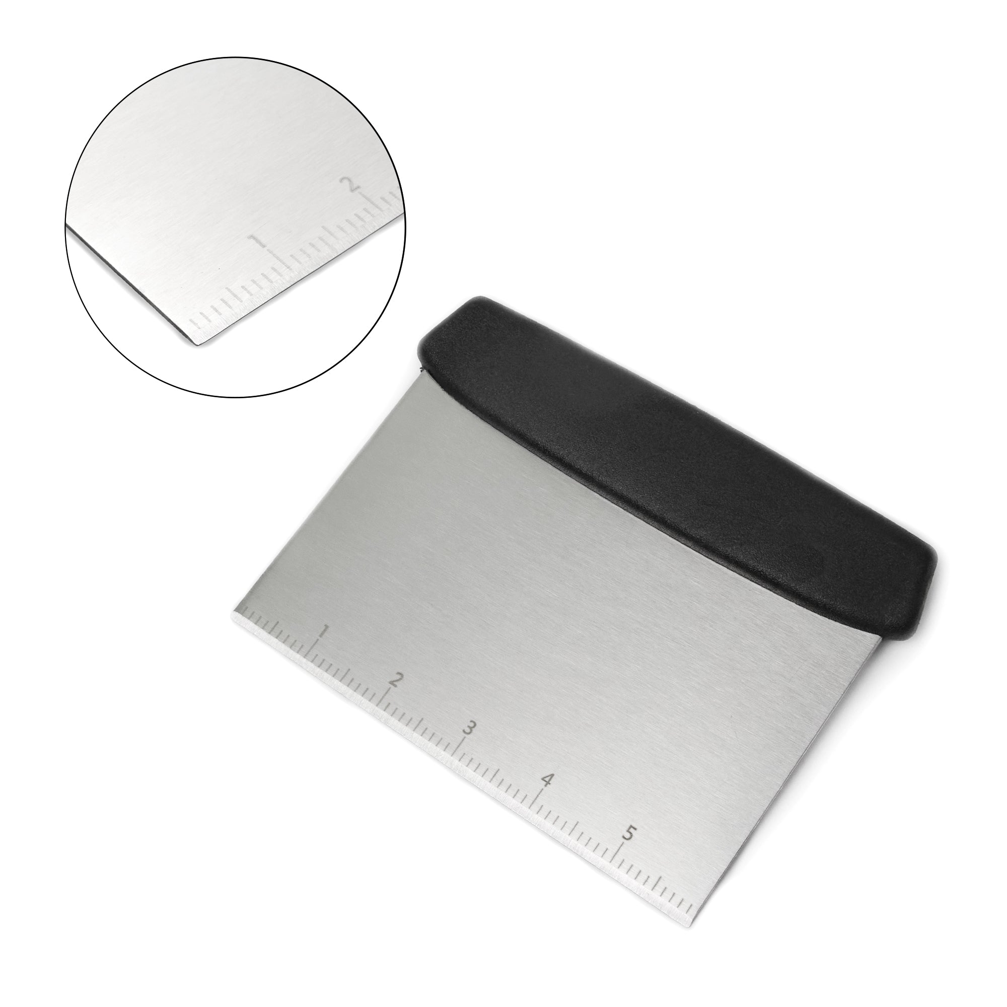 Stainless steel slicing spatula