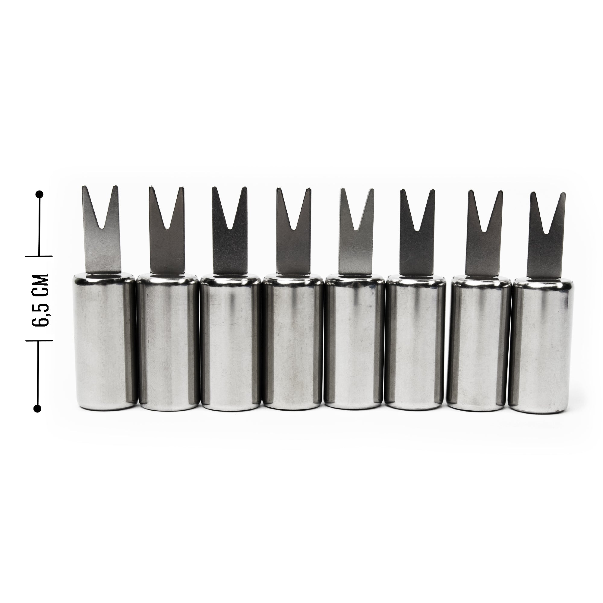 8pcs/4 Pairs Stainless Steel Corn Holders