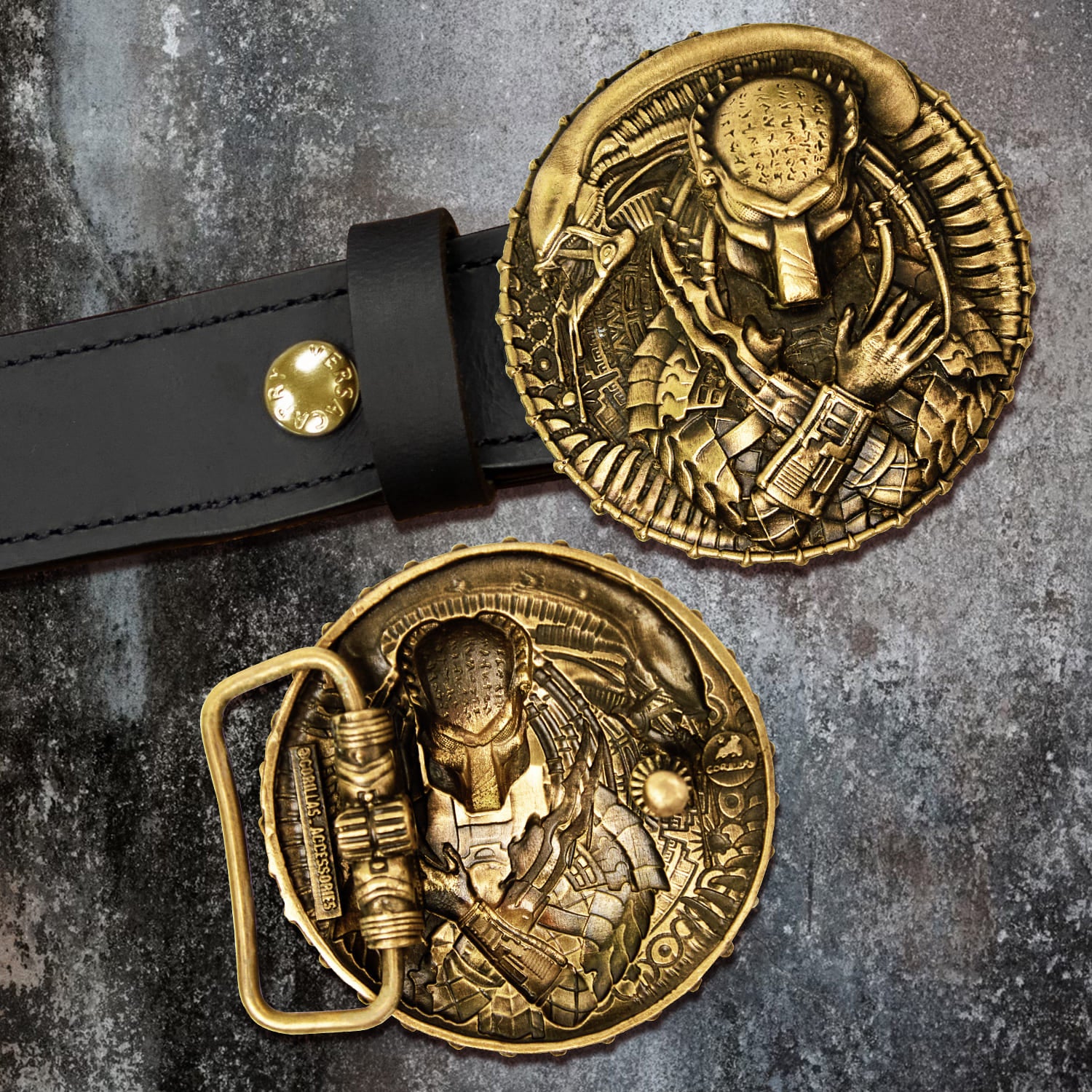 Alien vs Predator Buckle For Men's Belt