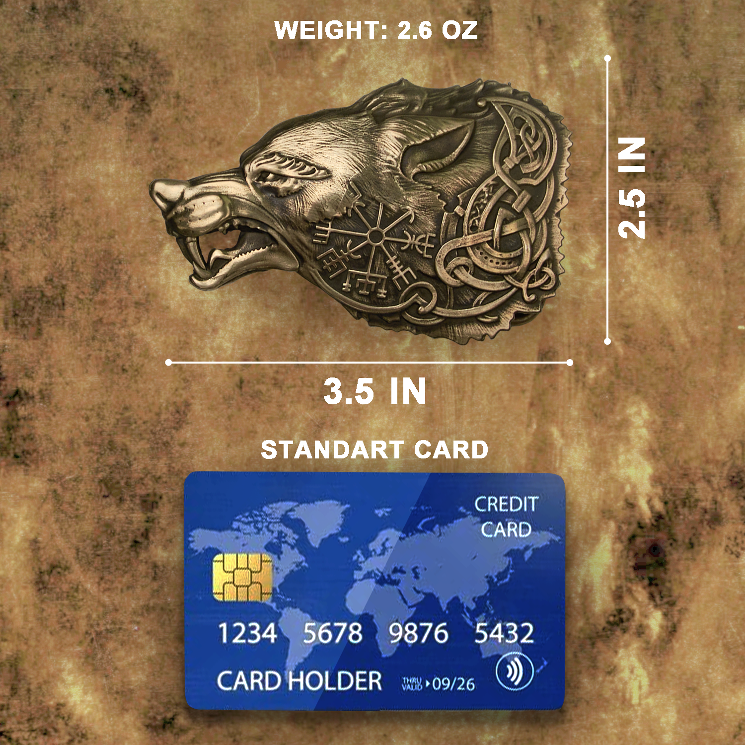 Fenrir Buckle For Men's Belt