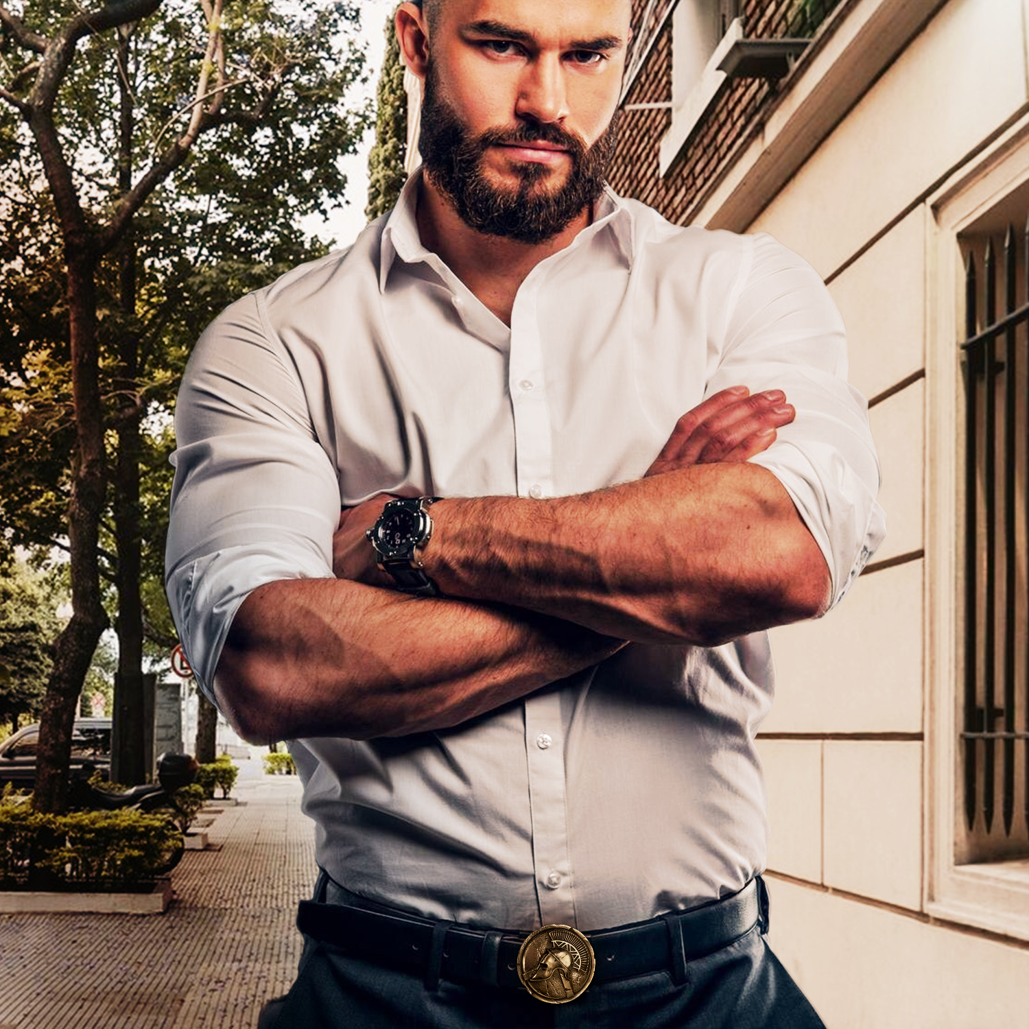 Centurion Buckle For Men's Belt