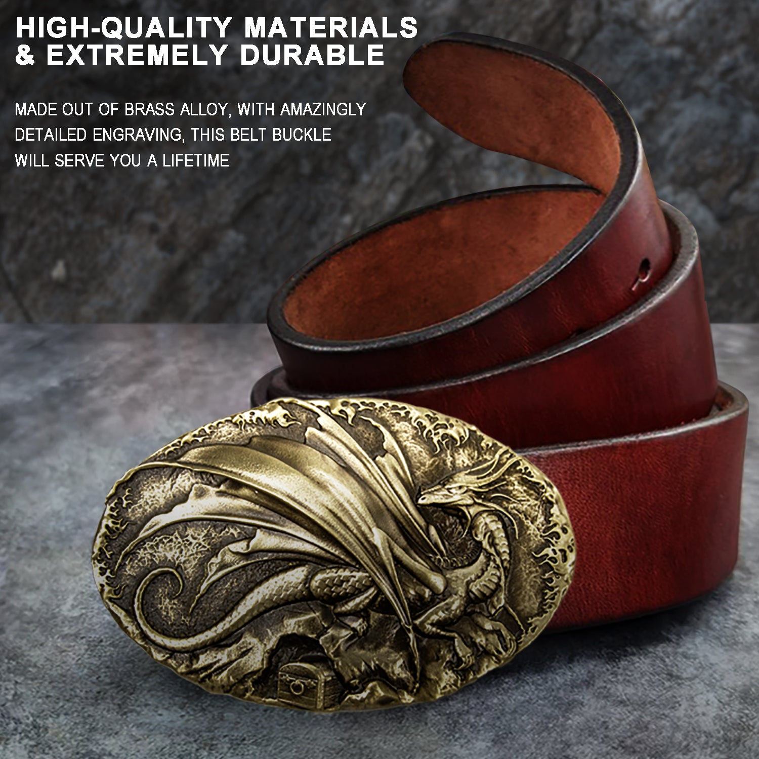 Drogon Buckle For Men's Belt