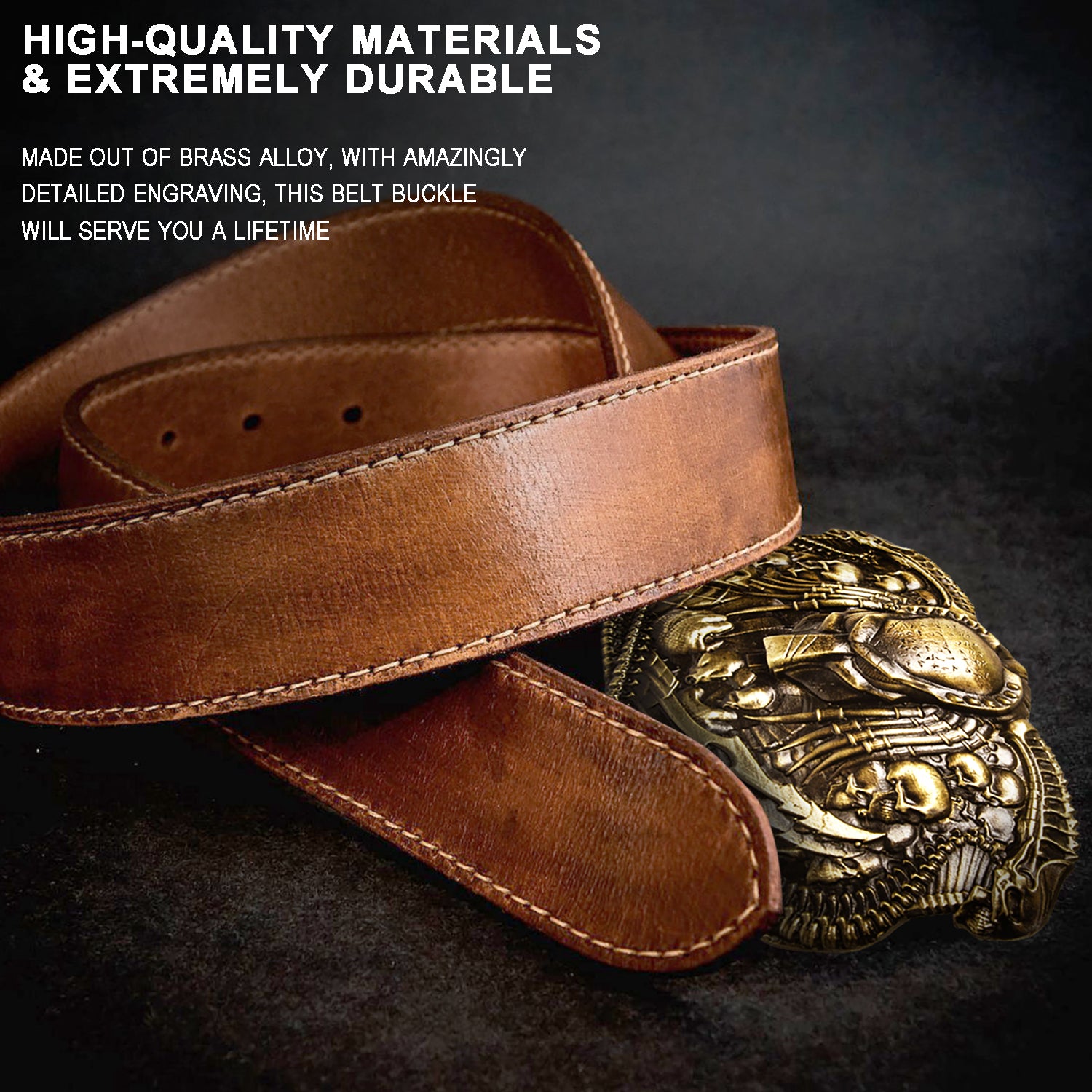 Predator Buckle For Men's Belt