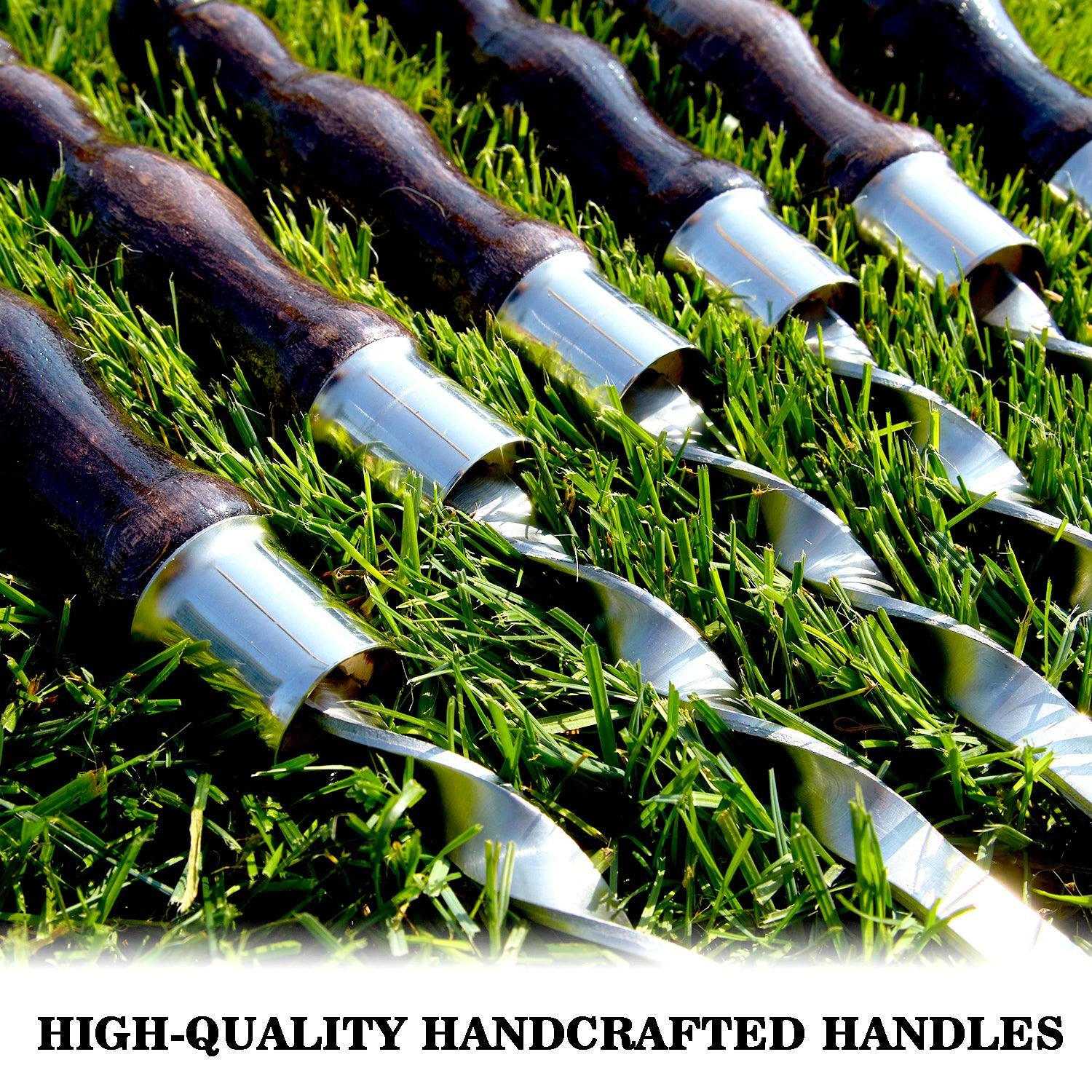 6 in 1 Skewers Set - Premium Skewer Kit for Outdoor Grilling - Viking Create
