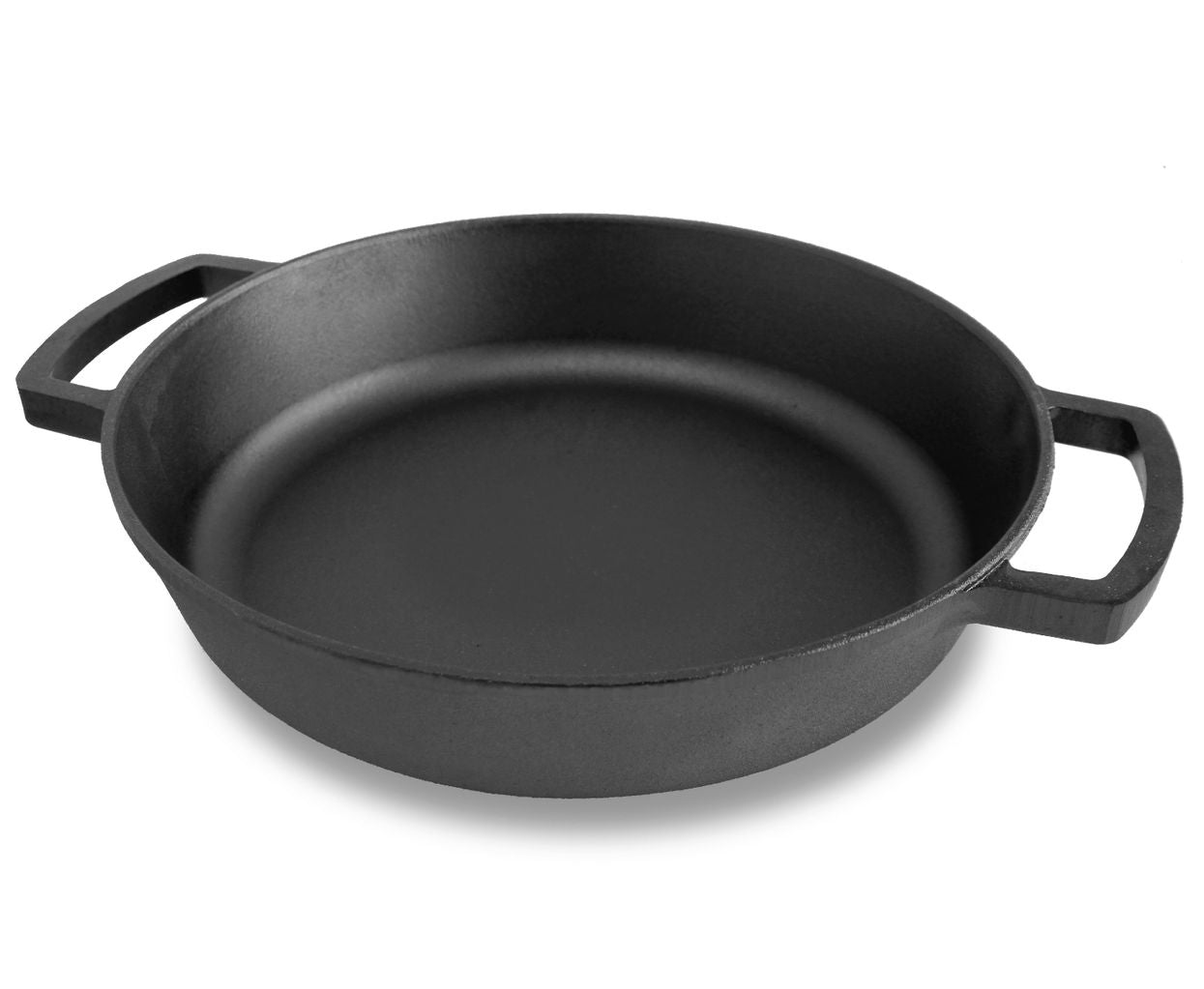 Frying pan without handle Cast iron Griddle 340 x 70 mm